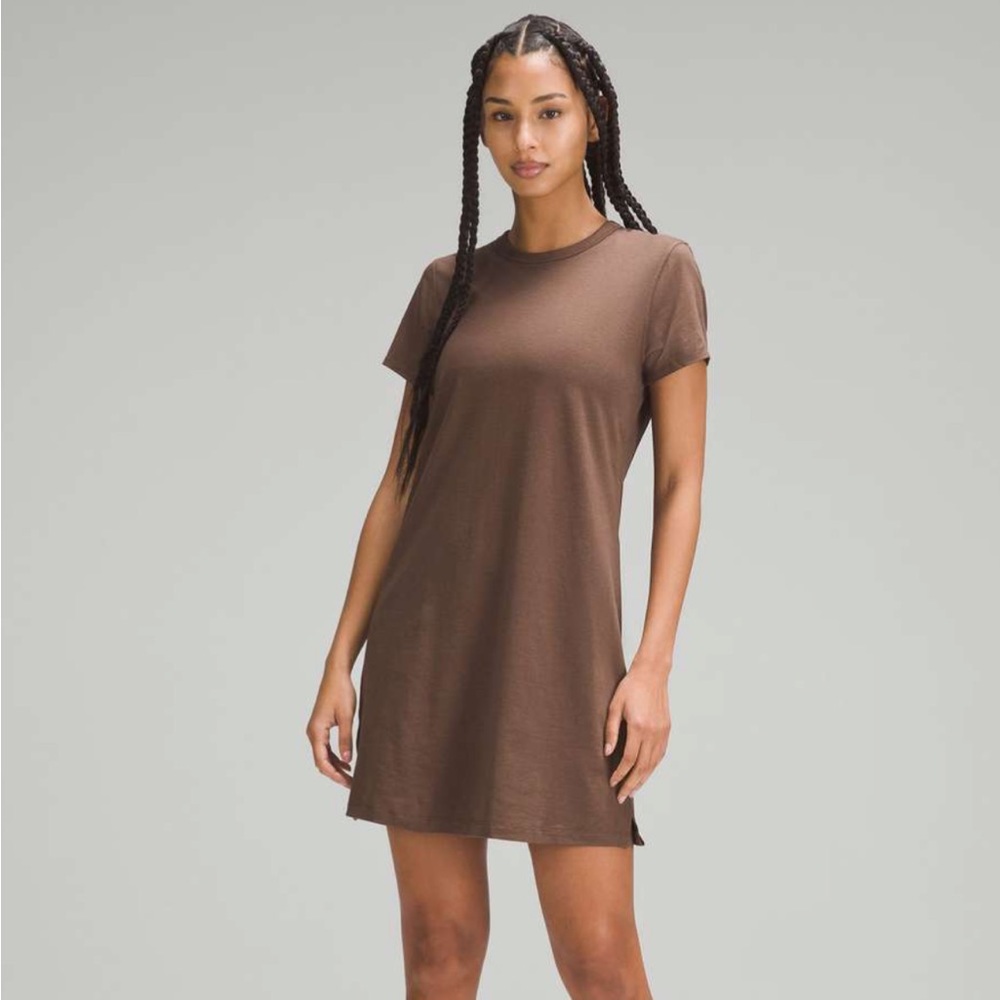 Classic-Fit Cotton-Blend T-Short Dress